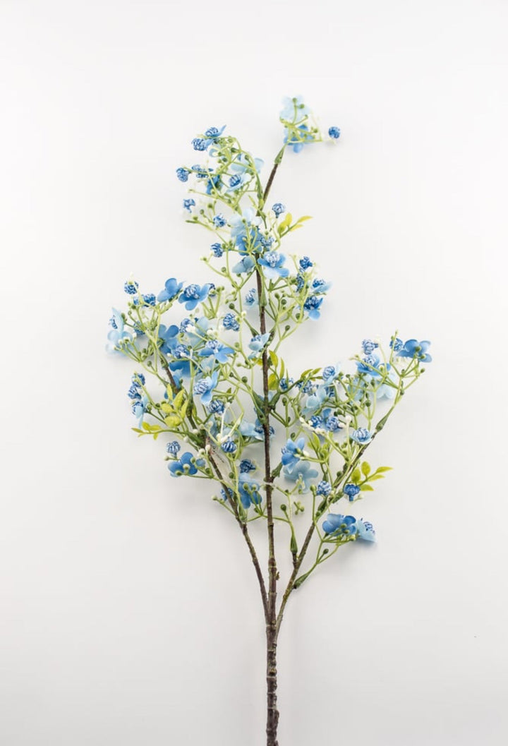 Wax flower spray - blue - Greenery Market2285174BL