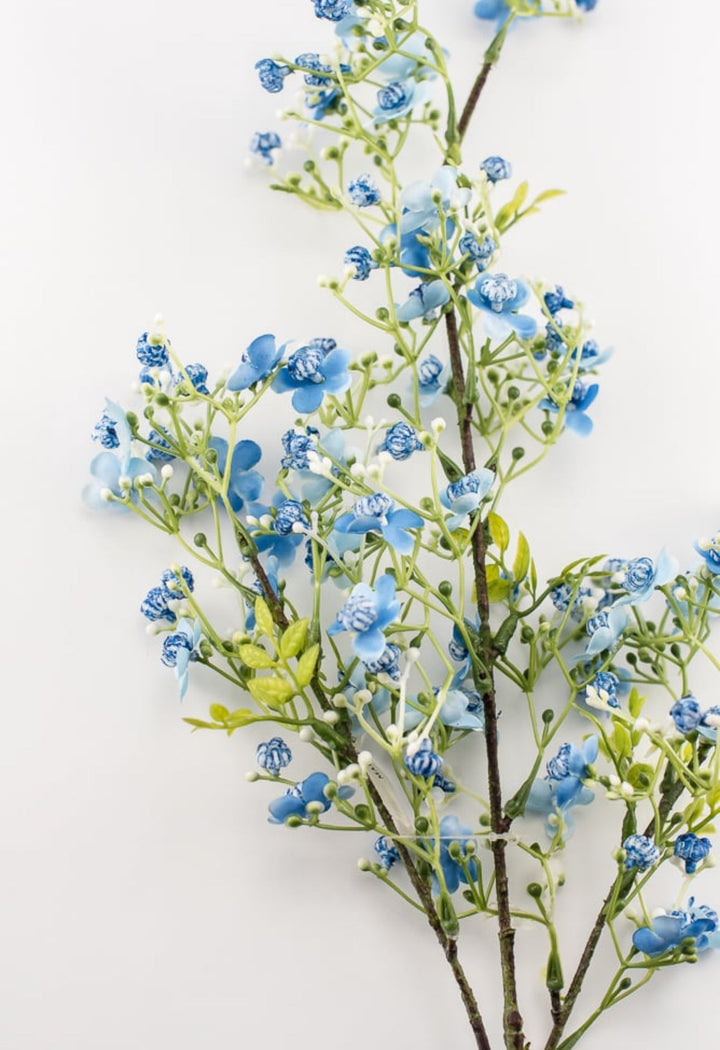 Wax flower spray - blue - Greenery Market2285174BL