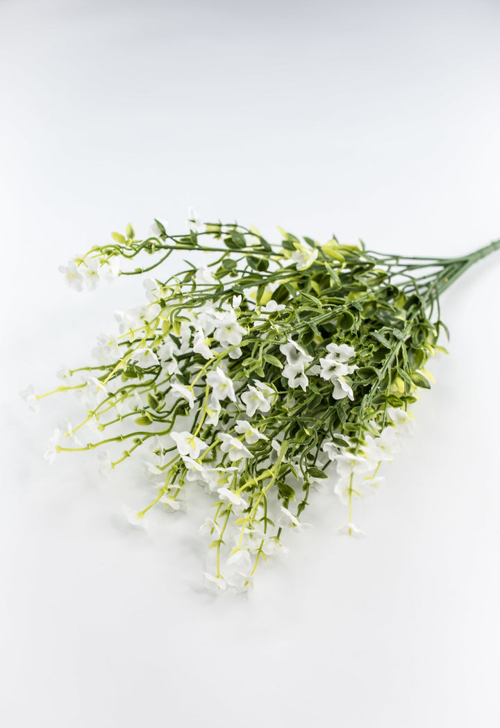 White filler flower and greenery bush - Greenery Marketartificial flowers83416 - WT
