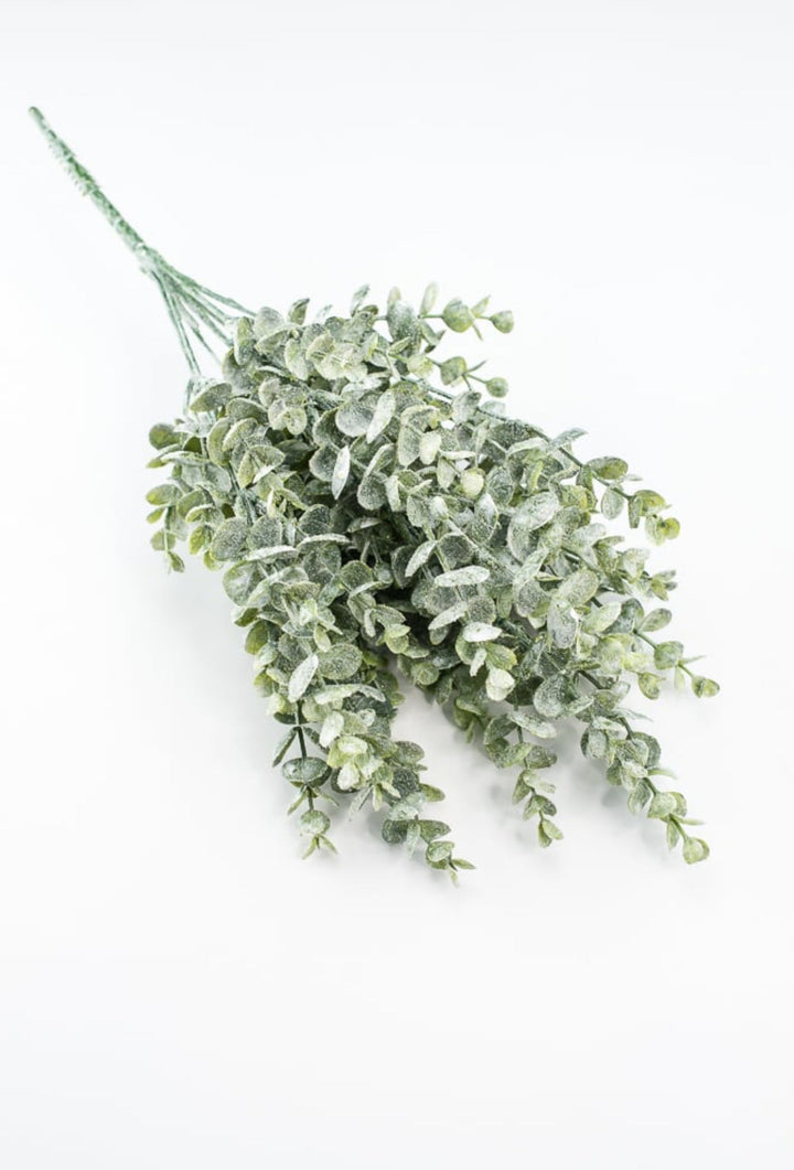 White Frosted Eucalyptus Bush - Greenery MarketGreenery85042WT
