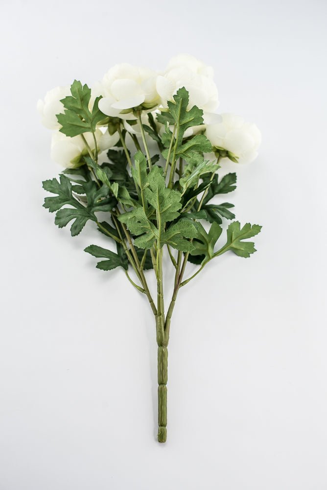 White Ranunculus Bush - Greenery Marketartificial flowers28316