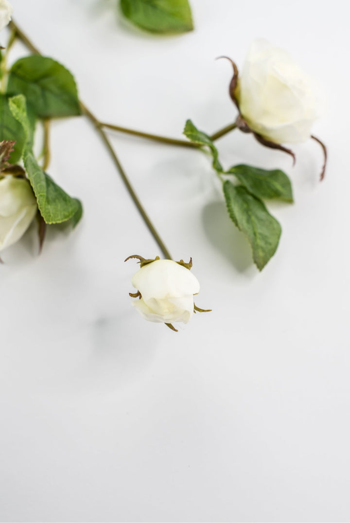 White rose spray - Greenery Marketartificial flowersMTF24289 WHT