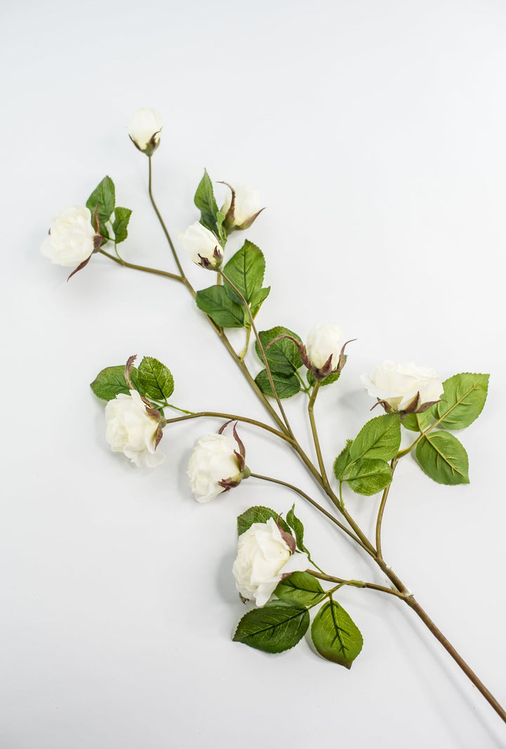 White rose spray - Greenery Marketartificial flowersMTF24289 WHT