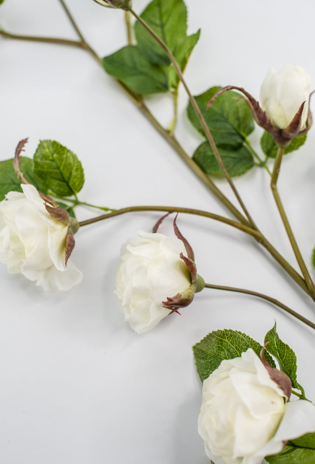 White rose spray - Greenery Marketartificial flowersMTF24289 WHT