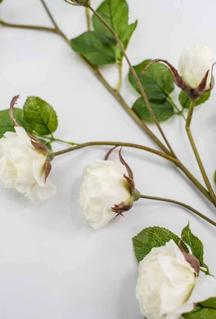 White rose spray - Greenery Marketartificial flowersMTF24289 WHT