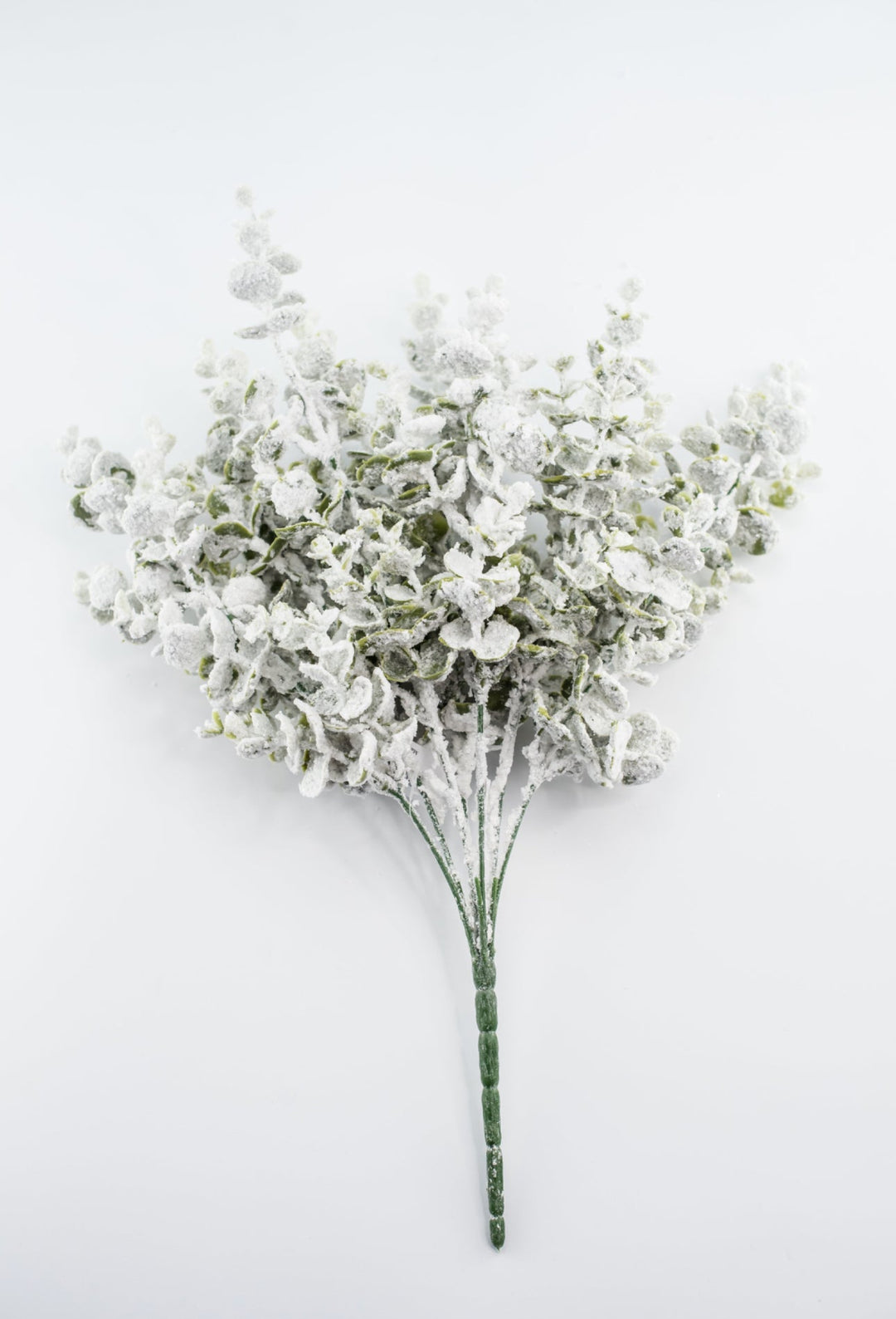 Winter heavy flocked eucalyptus bush - Greenery MarketArtificial Flora82940