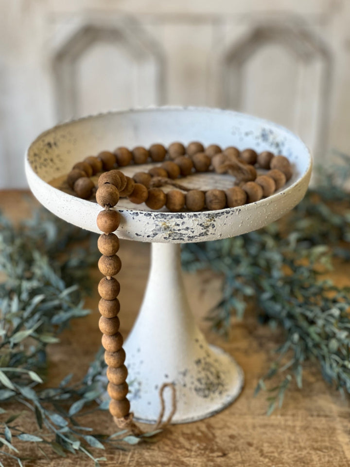 Wooden bead garland - natural - Greenery MarketGarlandMJ8460