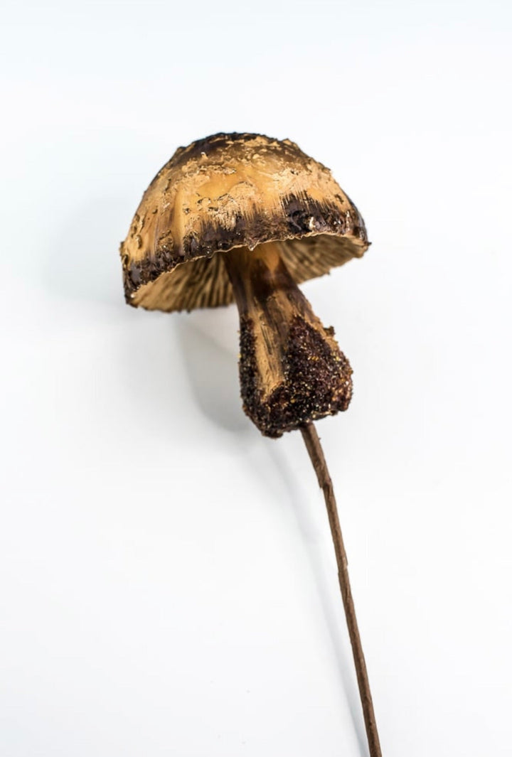 Woodland mushroom pick - 12” large - Greenery MarketMTX72905