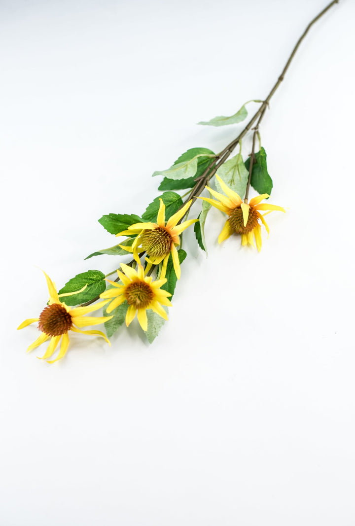 Yellow cone flower spray - Greenery Marketartificial flowers2288003YL