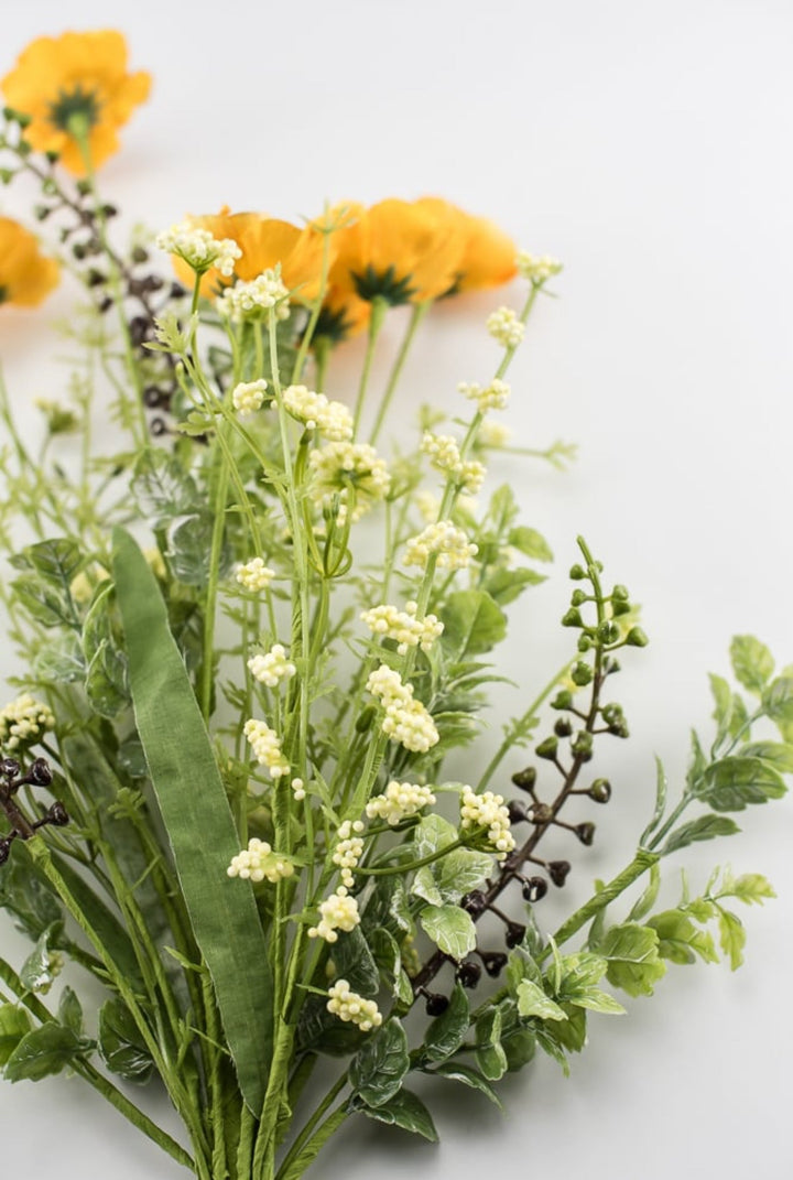Yellow poppy spray - Greenery Market63429YW