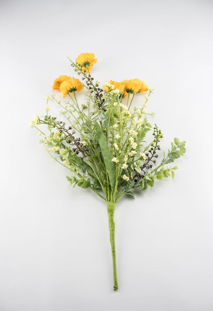 Yellow poppy spray - Greenery Market63429YW