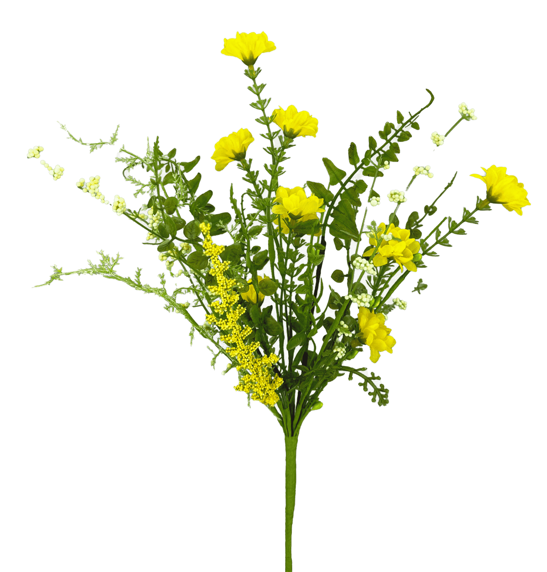 Yellow Wild Flower Filler Pick - Greenery Market63736YW