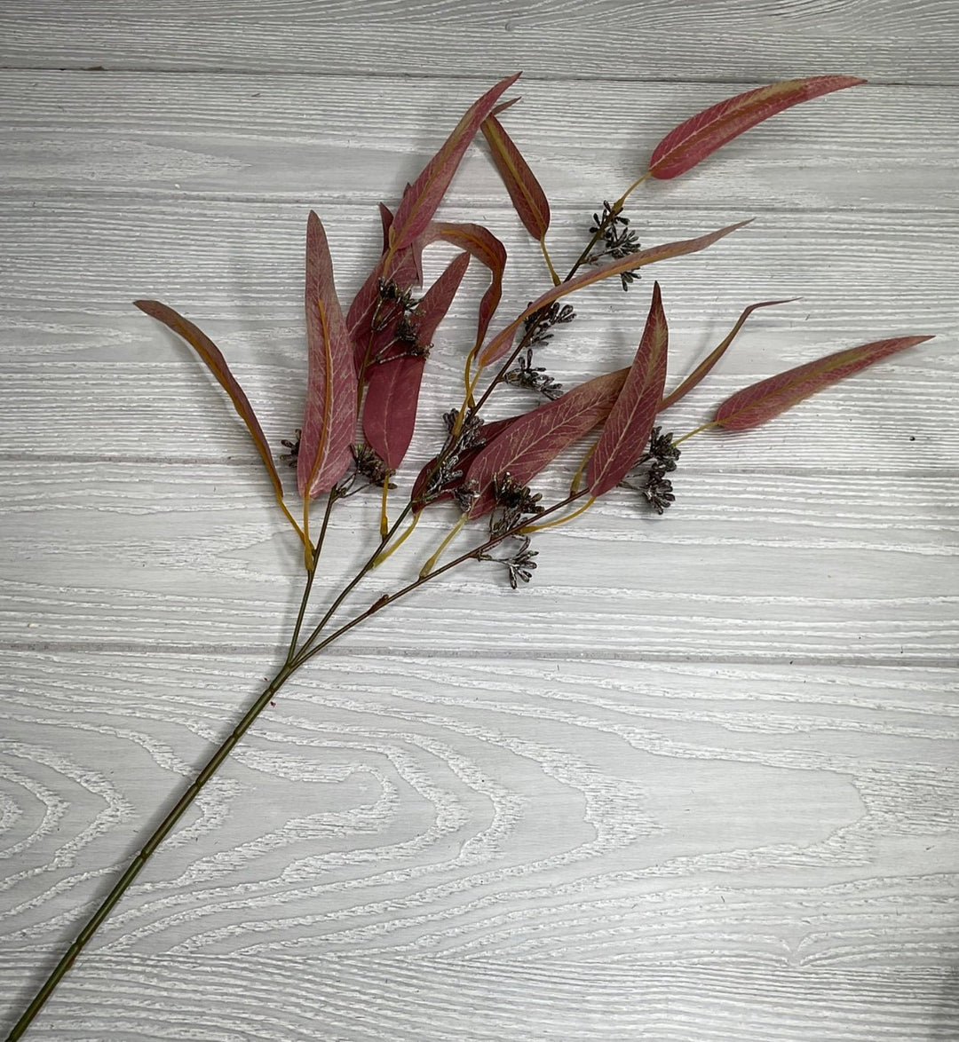 Artificial, blade eucalyptus spray - brown - Greenery MarketArtificial Flora26421