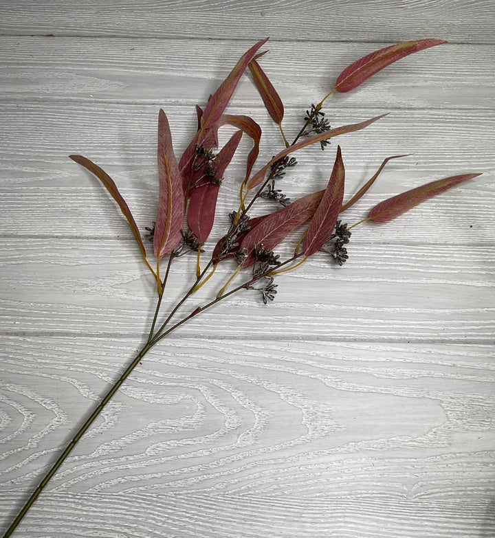 Artificial, blade eucalyptus spray - brown - Greenery MarketArtificial Flora26421