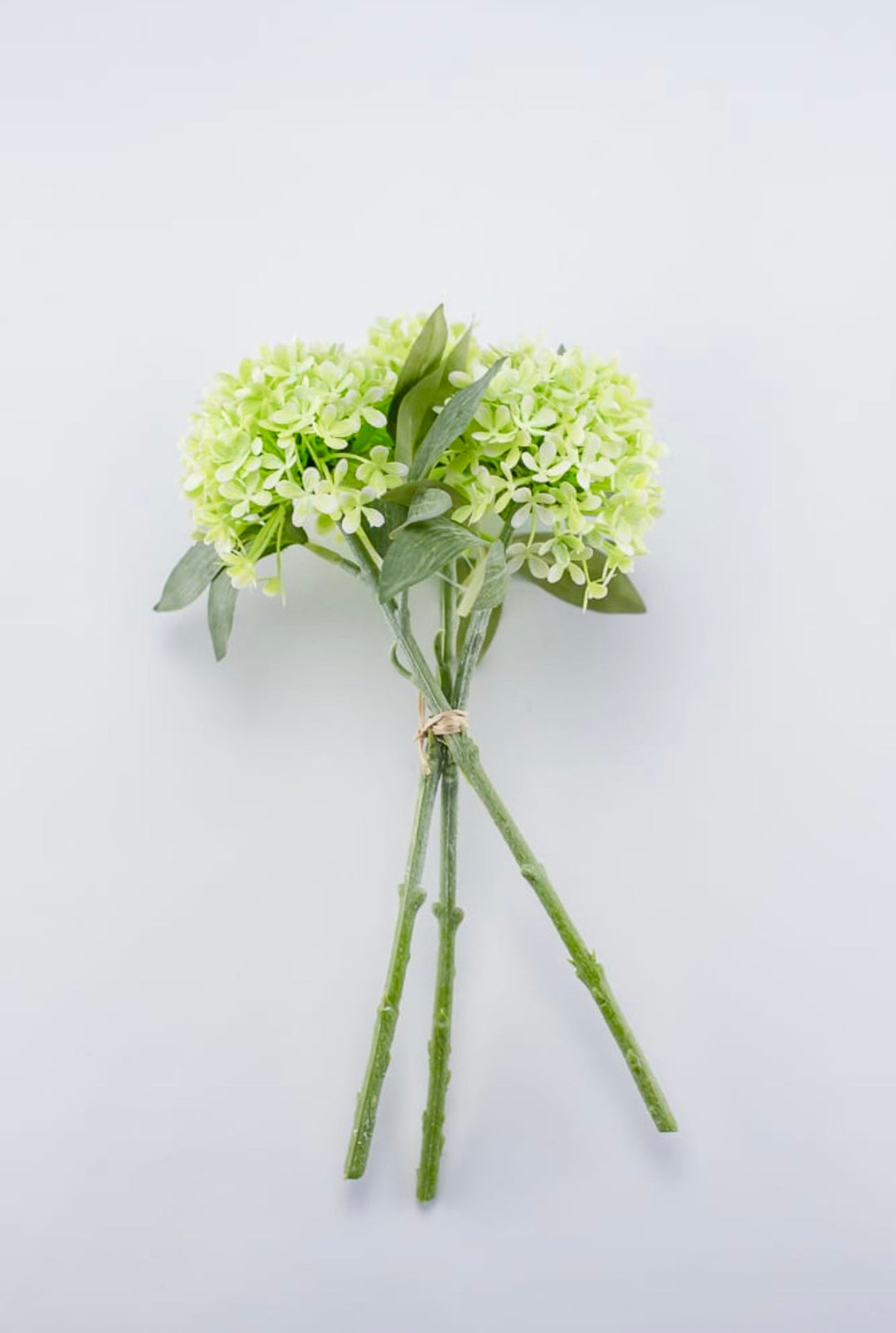 Artificial, lime green, hydrangea bundle - Greenery Marketartificial flowers27116