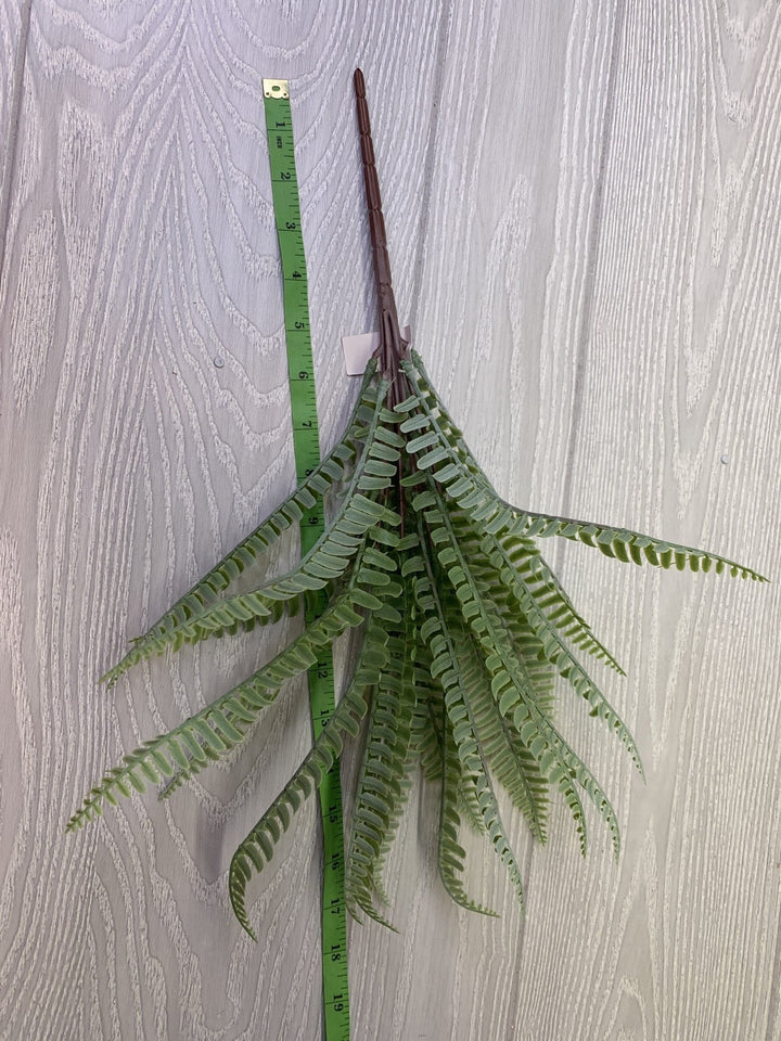 Artificial narrow fern greenery bush x 2 bushes - Greenery Marketgreenery43541