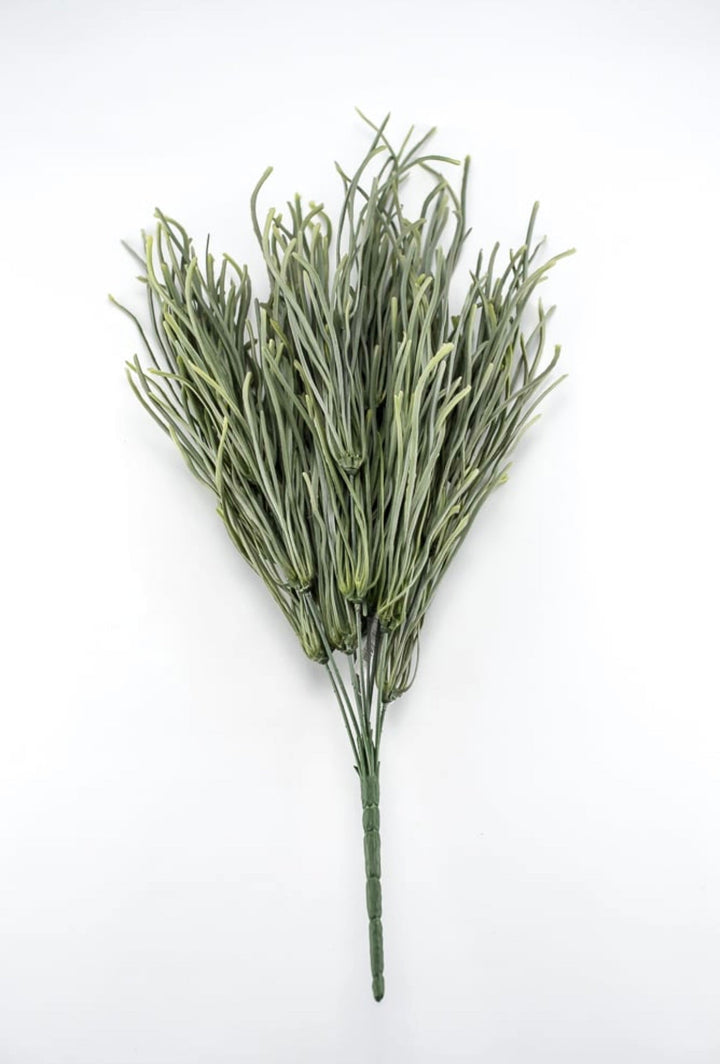 Artificial wavy leaves bush - Greenery MarketArtificial Flora83978-FROSTED