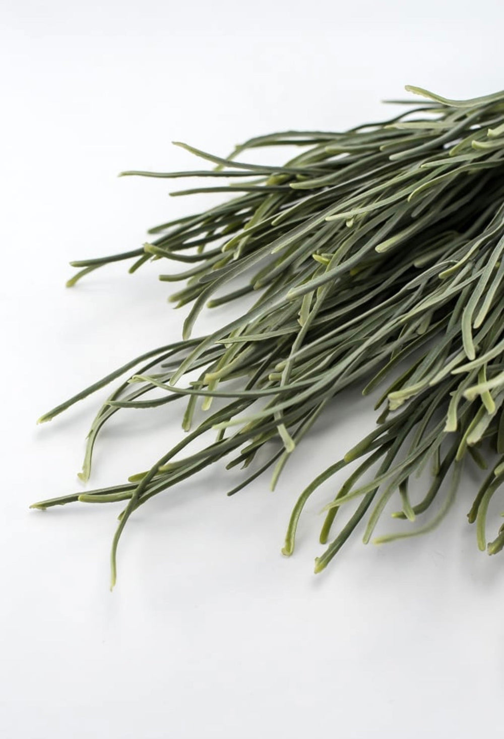 Artificial wavy leaves bush - Greenery MarketArtificial Flora83978-FROSTED