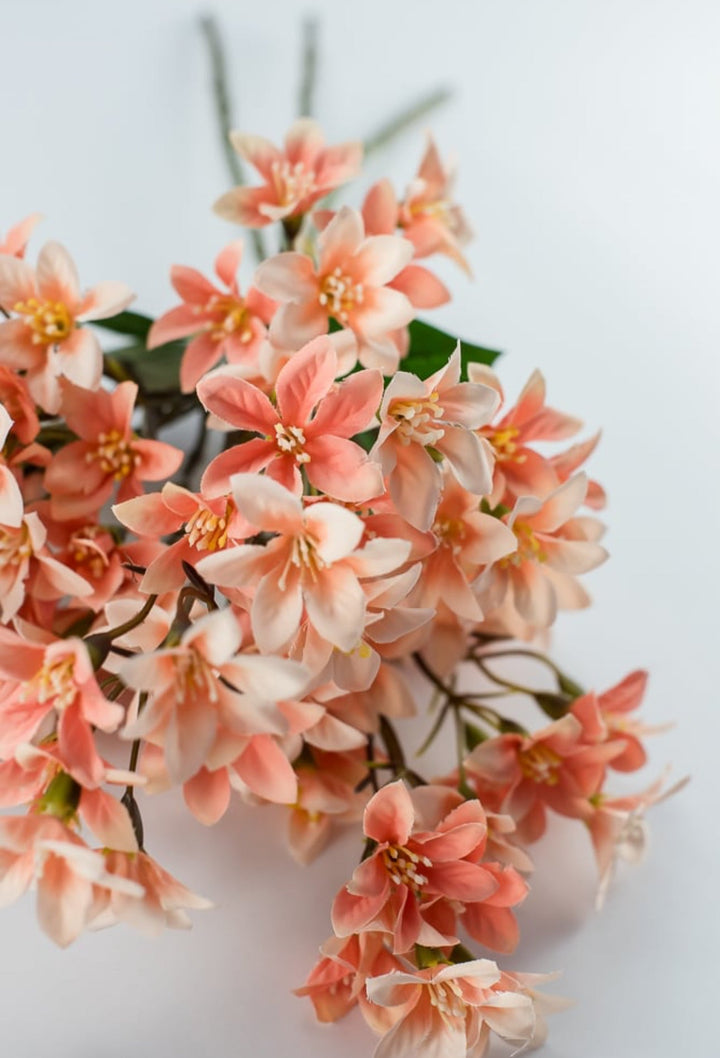 Cluster flower bundle x 3 sprays - coral peach - Greenery Marketartificial flowers26843