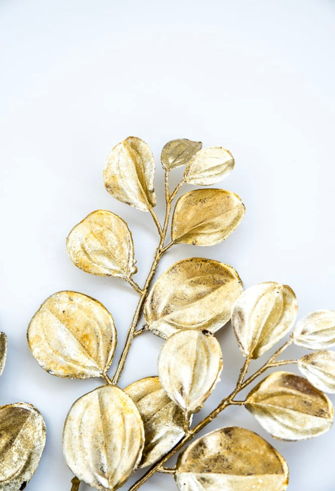 Gold paddle leaf spray - Greenery MarketChristmasXg847-GO