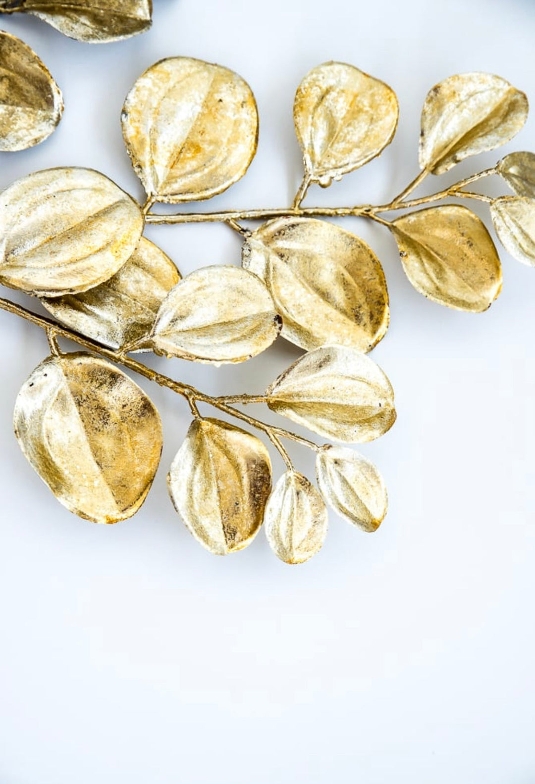 Gold paddle leaf spray - Greenery MarketChristmasXg847-GO