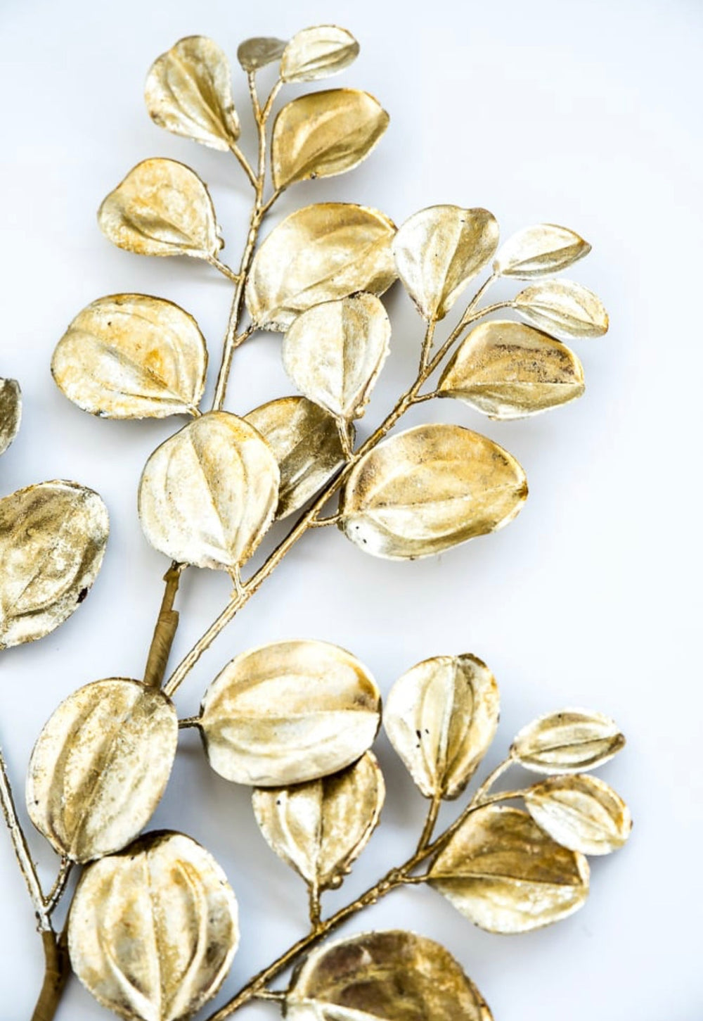 Gold paddle leaf spray - Greenery MarketChristmasXg847-GO