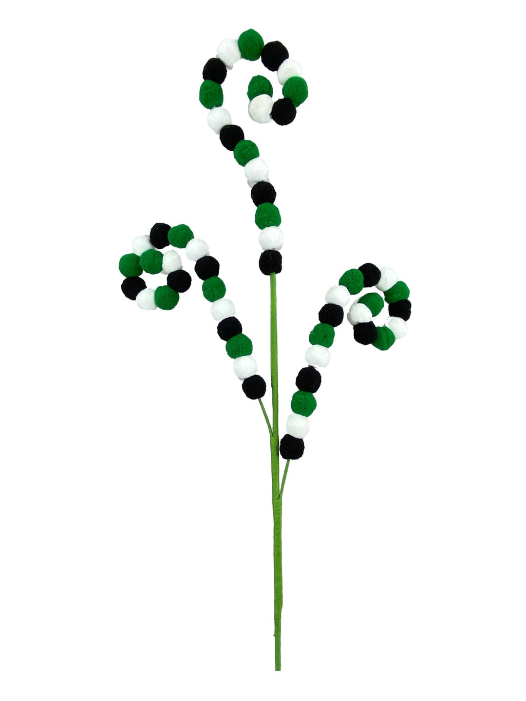 Green white and black ball spray - Greenery Market Seasonal & Holiday Decorations