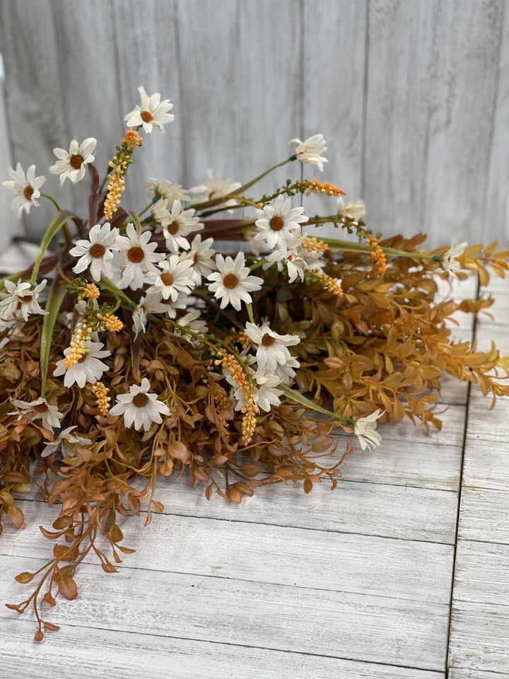 Greenery grass bush - rust ombré mini leaves - Greenery Marketgreenery56417ywor