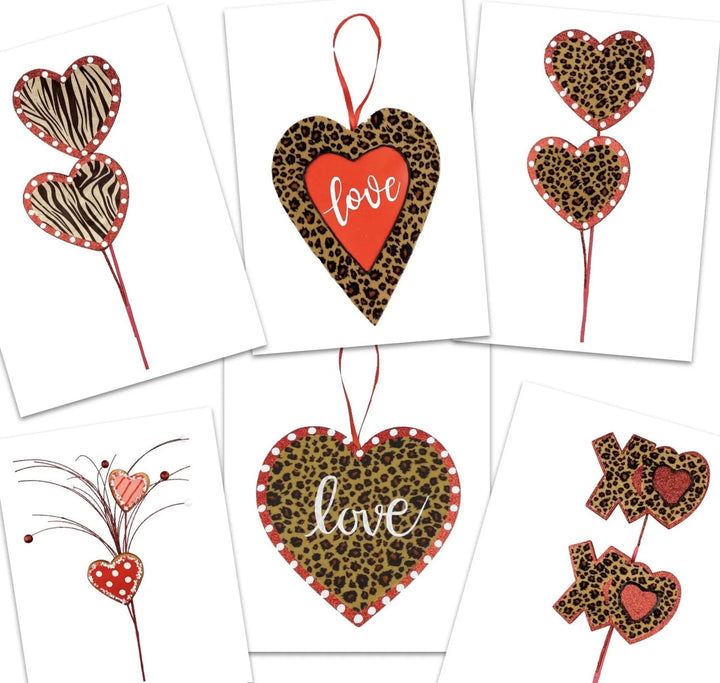 Heart zebra spray - Greenery MarketPicks62898zebra