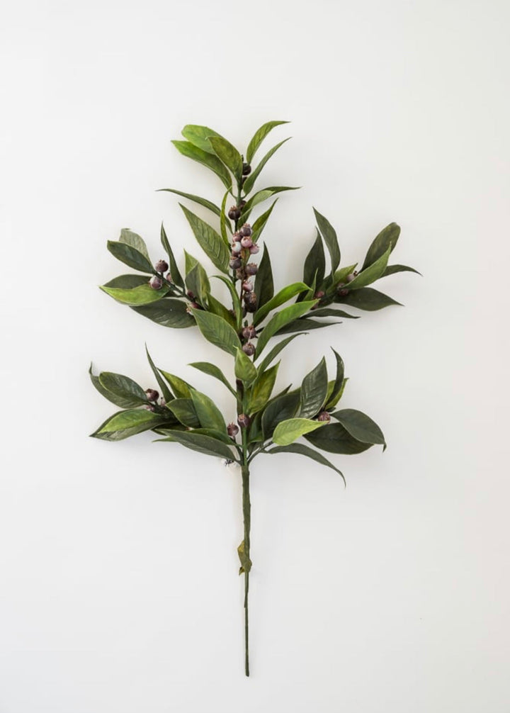 Laurel leaf berry spray - weather friendly - Greenery MarketArtificial Flora26477