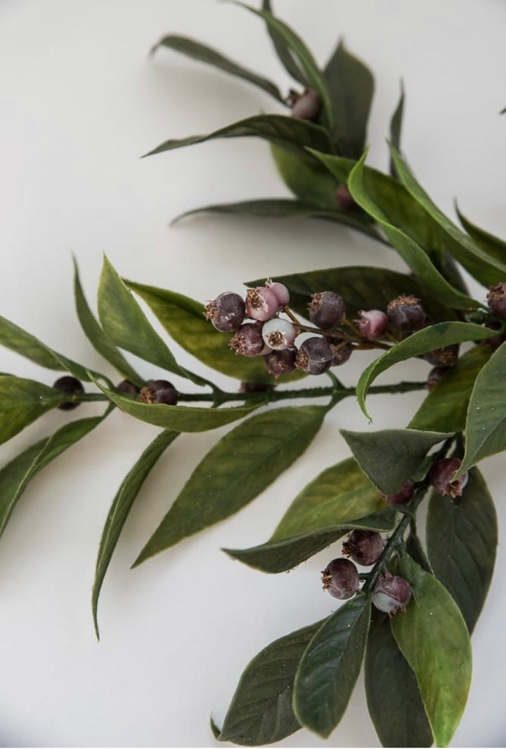 Laurel leaf berry spray - weather friendly - Greenery MarketArtificial Flora26477