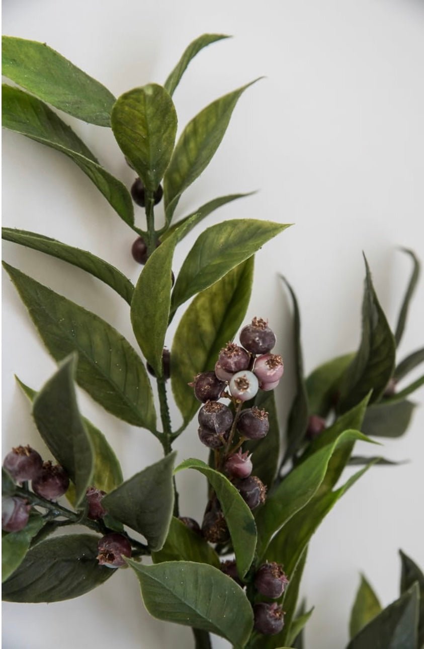 Laurel leaf berry spray - weather friendly - Greenery MarketArtificial Flora26477