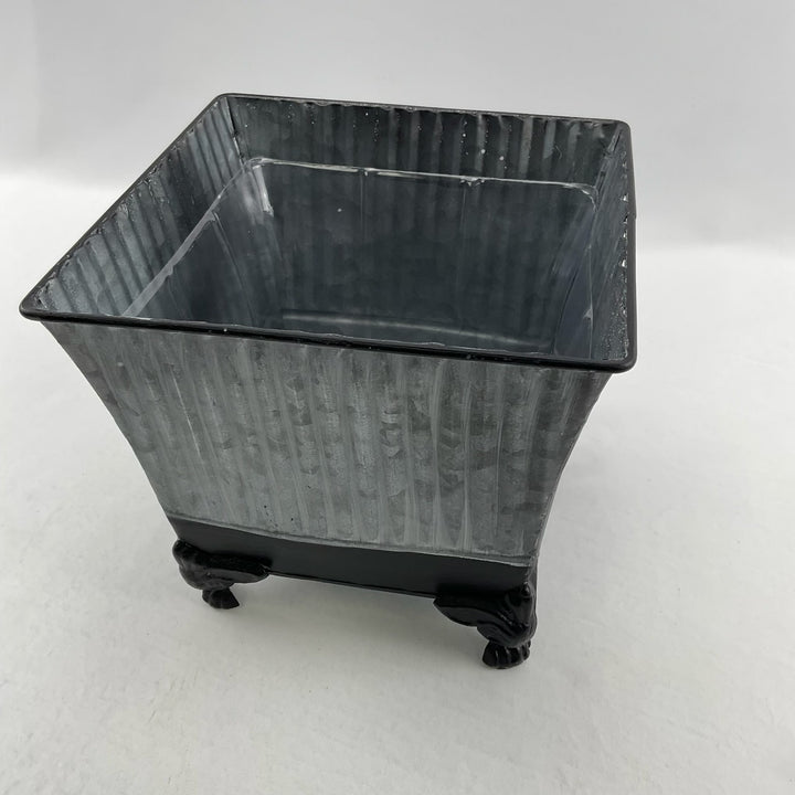 Metal container with legs for floral designs - large size - Greenery MarketVases170wb-L