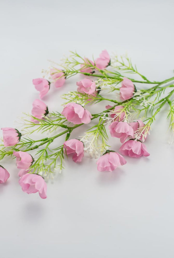 Mini pink poppy spray - Greenery Market84235-DK.PK
