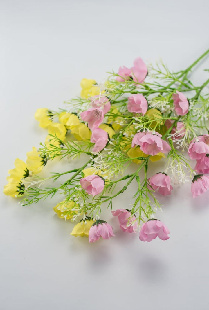 Mini pink poppy spray - Greenery Market84235-DK.PK