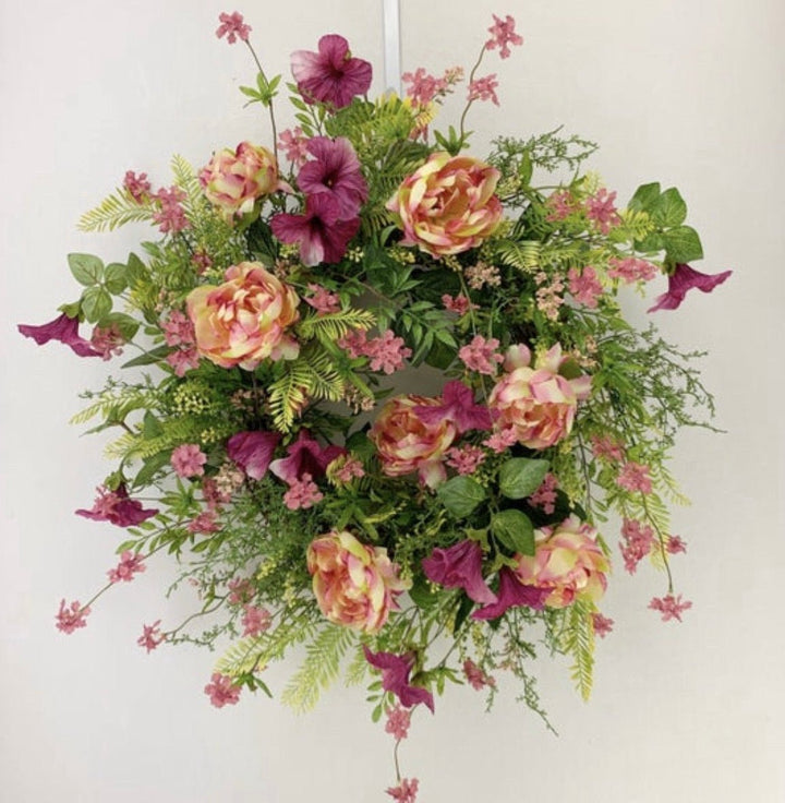 Petunia flowers, morning glory, pink - Greenery Marketartificial flowers25798