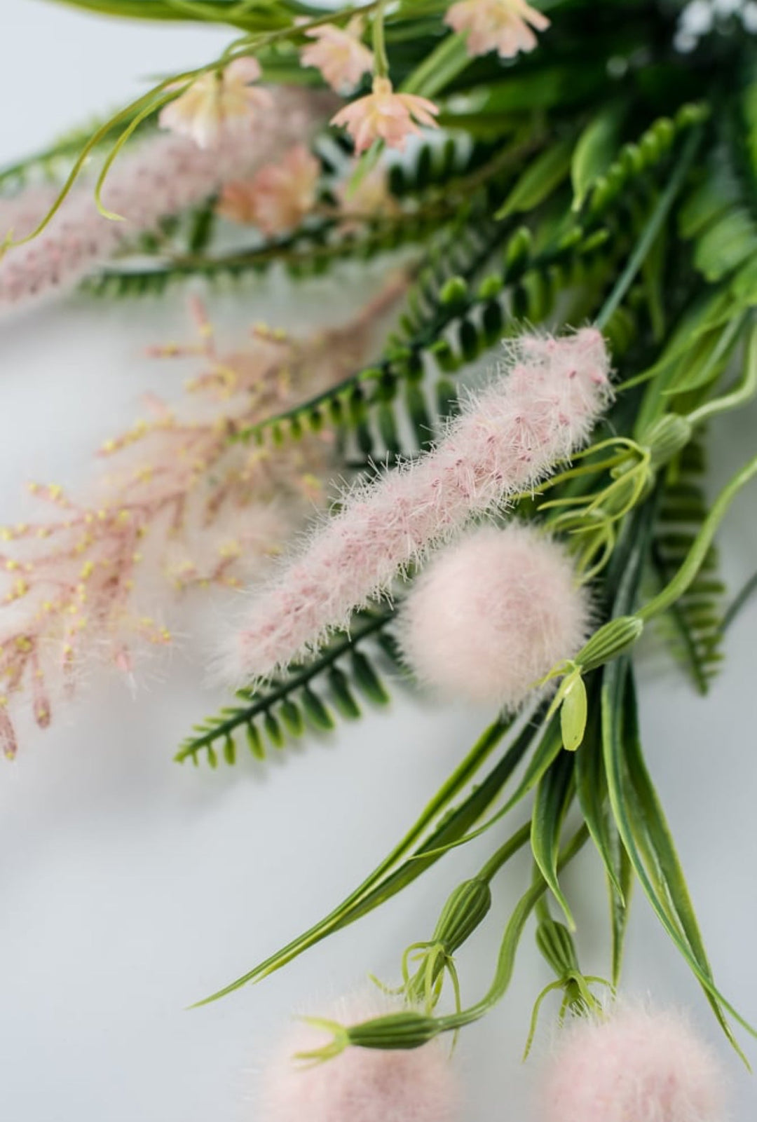 Pink pompom bush, light pink - Greenery Marketartificial flowers83358-pk