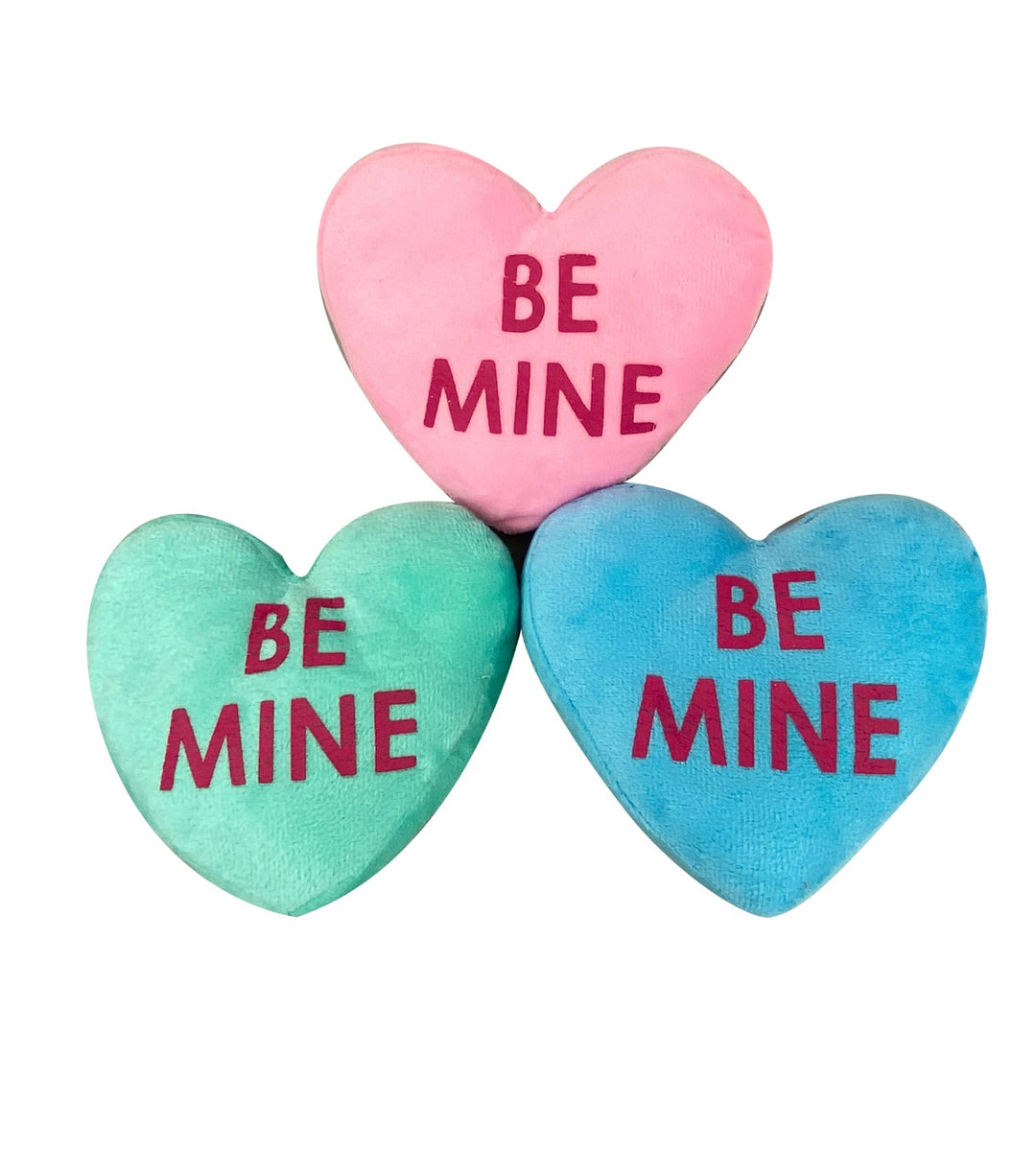 Plush conversation hearts x 3 medium - Greenery MarketSeasonal & Holiday Decorations62986ASST