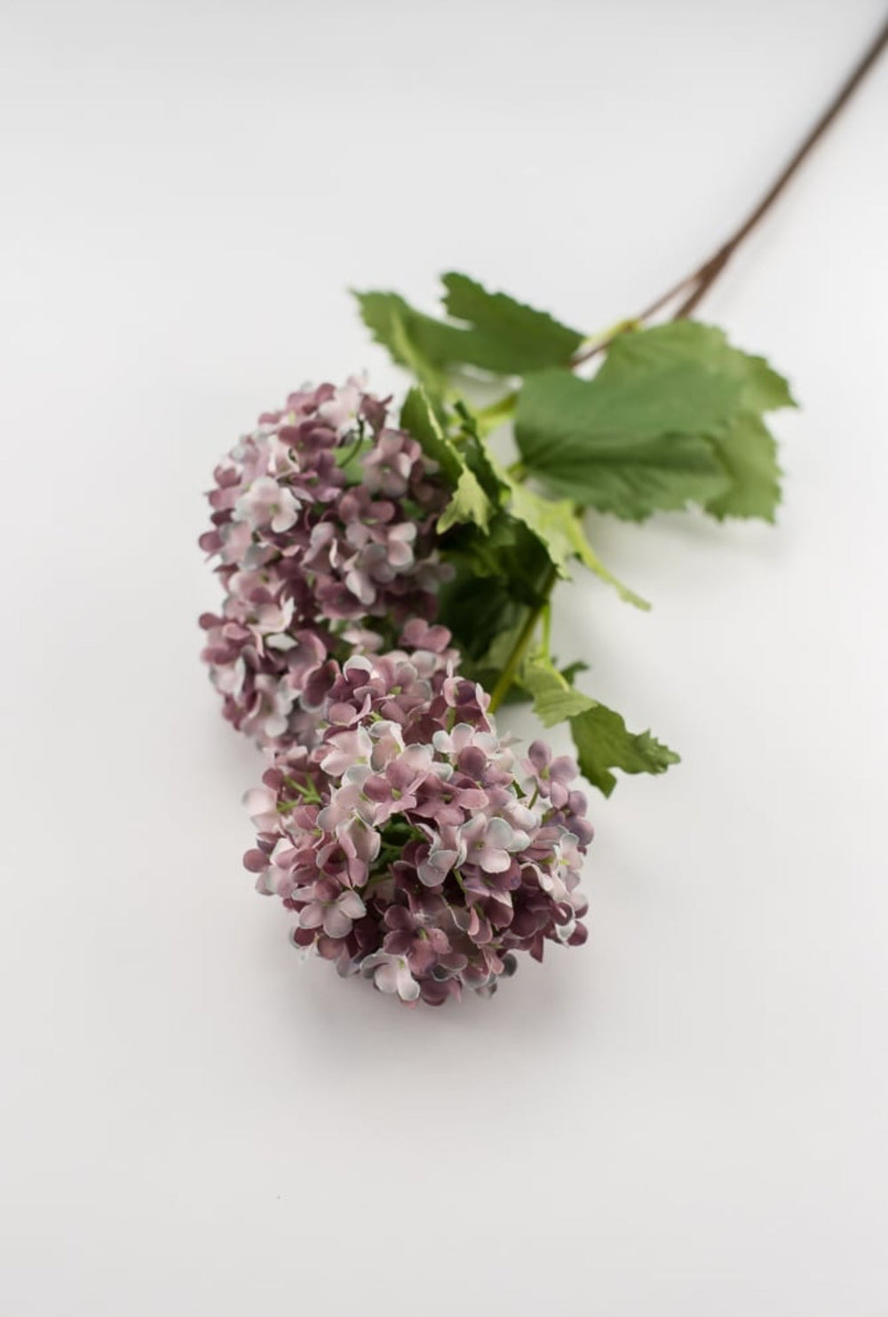 Snowball hydrangea spray - purple - Greenery Market2255078PP