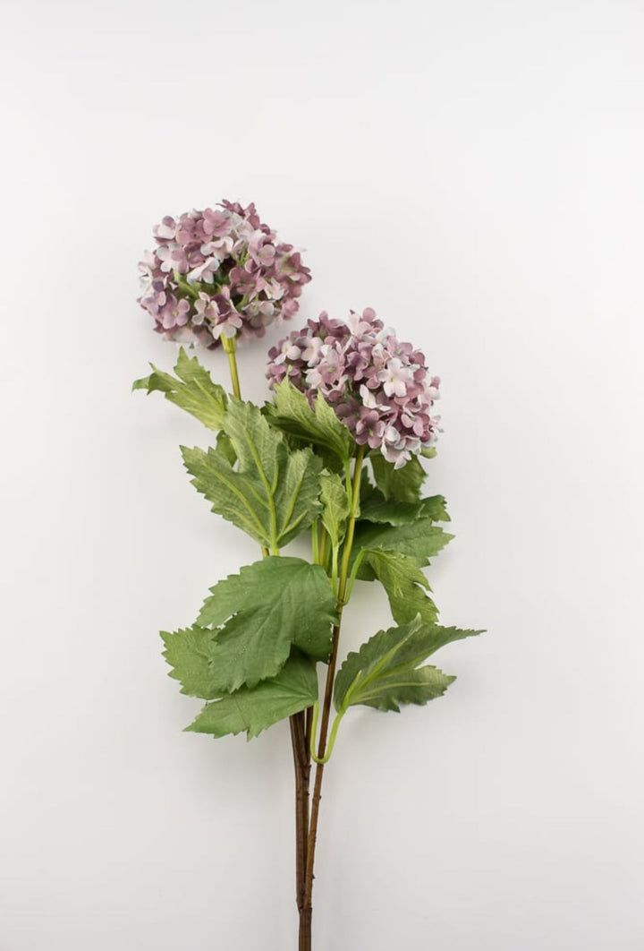 Snowball hydrangea spray - purple - Greenery Market2255078PP