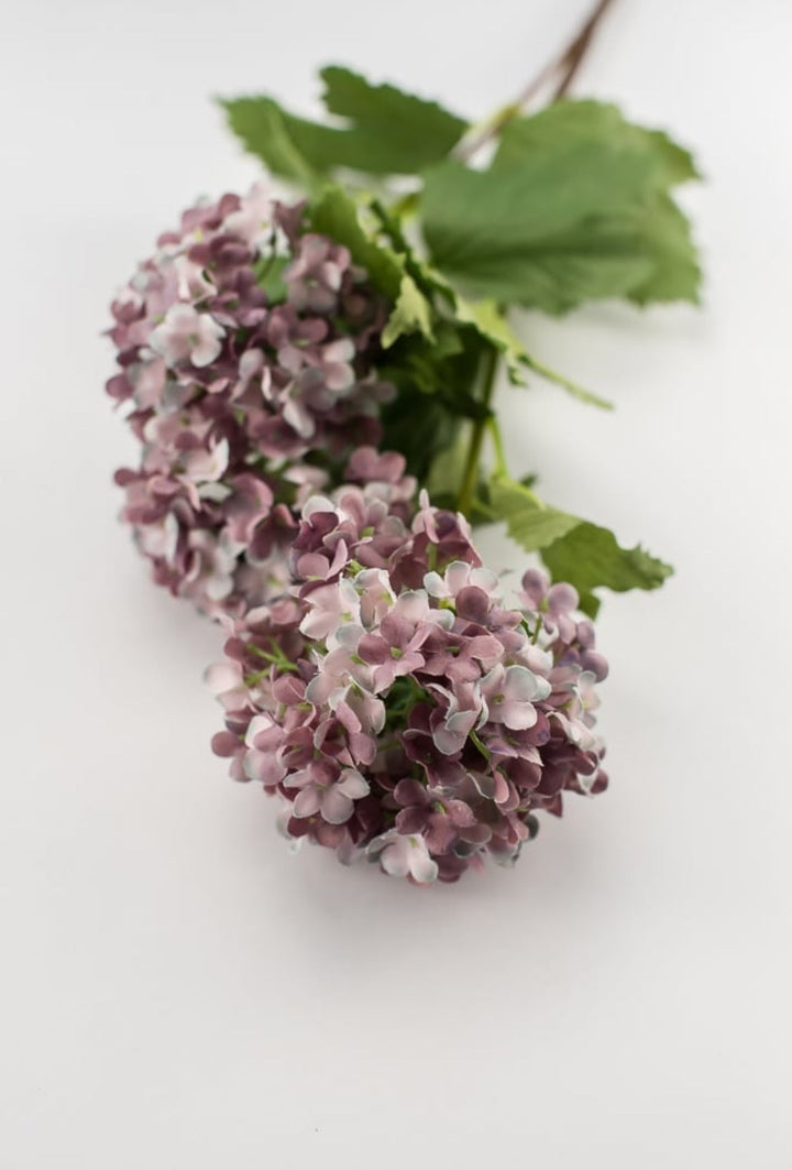 Snowball hydrangea spray - purple - Greenery Market2255078PP