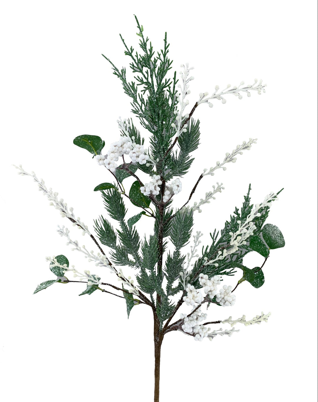 White Berry and icy pine spray - Greenery Marketgreenery85313SP28