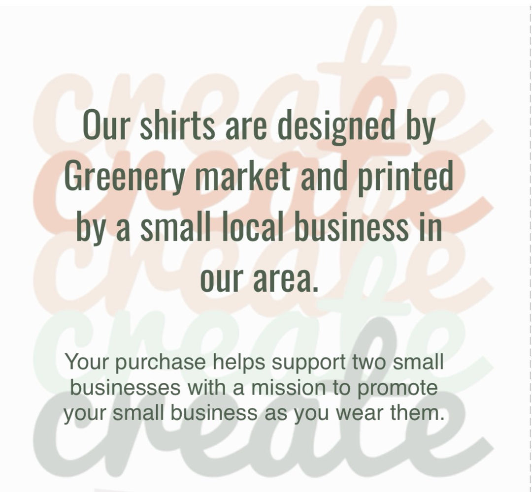 Wreath maker heart T-shirt - white - Greenery MarketClothingLargewreathmakerheart